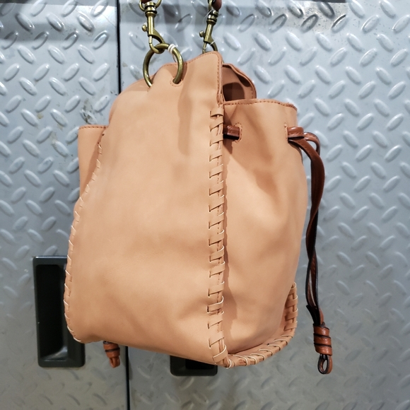 NWT UNIVERSAL THREAD Drawstring Closure Crossbody Bag (cognac) - Picture 5 of 5